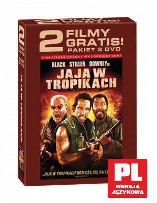 Jaja w tropikach + 2 filmy gratis! [3DVD]