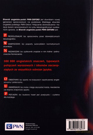 Słownik Angielsko-Polski English-Polish Dictionary PWN Oxford [KSIĄŻKA]