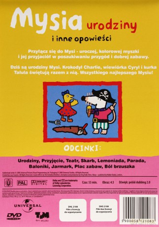 Mysia ma urodziny i inne opowieści [DVD]