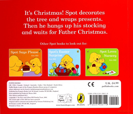 Spot's Christmas [KSIĄŻKA]