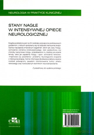 Stany nagłe w intensywnej opiece neurologicznej [KSIĄŻKA]