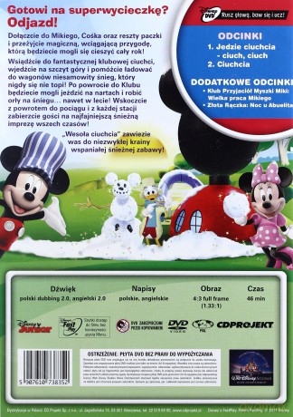 Klub Przyjaciół Myszki Miki: Wesoła ciuchcia (Disney Junior) [DVD]