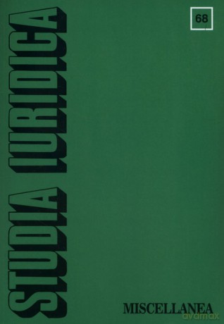 Studia Iuridica 68 [KSIĄŻKA]