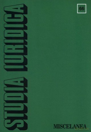 Studia Iuridica nr 66 [KSIĄŻKA]