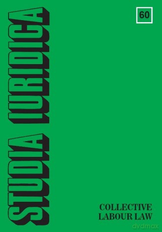 Studia Iuridica, nr 60. Collective Labour Law [KSIĄŻKA]
