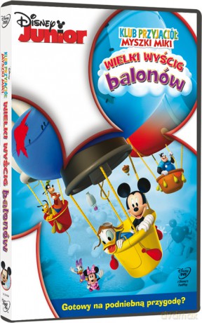 Klub Przyjaciół Myszki Miki: Wielki wyścig balonów (Disney Junior) [DVD]