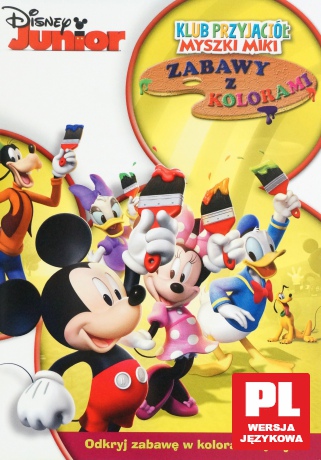 Klub przyjaciół Myszki Miki: Zabawy z kolorami (Disney Junior) [DVD]