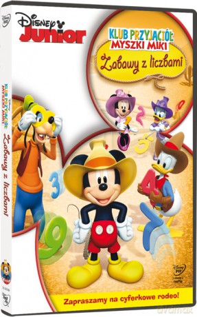 Klub Przyjaciół Myszki Miki: Zabawy z liczbami (Disney Junior) [DVD]
