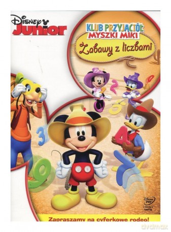 Klub Przyjaciół Myszki Miki: Zabawy z liczbami (Disney Junior) [DVD]