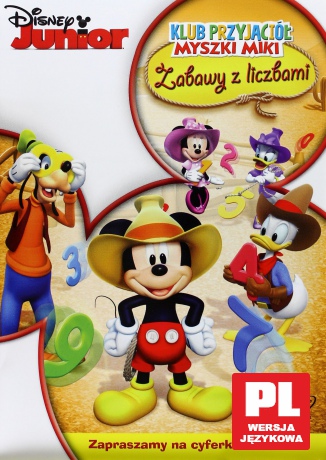 Klub Przyjaciół Myszki Miki: Zabawy z liczbami (Disney Junior) [DVD]