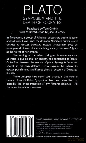 Symposium and the Death of Socrates - Plato [KSIĄŻKA]