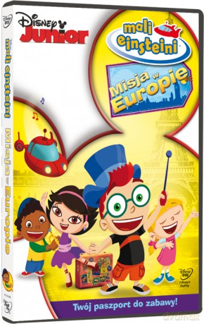 Mali Einsteini: Misja w Europie (Disney Junior) [DVD]