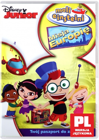 Mali Einsteini: Misja w Europie (Disney Junior) [DVD]