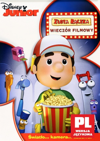 Maniek Złota rączka: Wieczór Filmowy (Disney Junior) [DVD]
