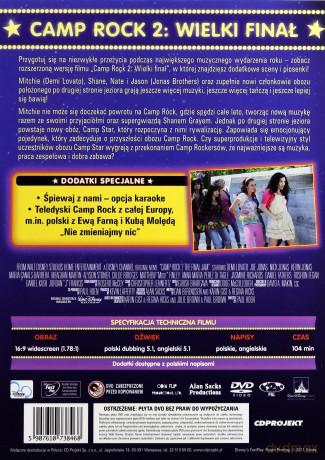 Camp Rock 2: Wielki finał (Przebojowa Kolekcja) [DVD]