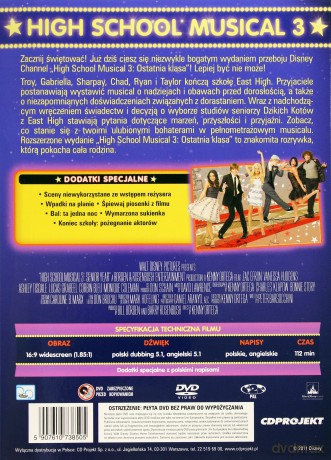 High School Musical 3 Ostatnia klasa (Przebojowa Kolekcja) [DVD]