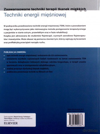 Techniki energii mięśniowej - Leon Chaitow [KSIĄŻKA]