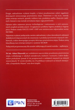 Technologia przetwórstwa mięsa - Adam Olszewski [KSIĄŻKA]