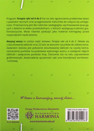 Terapia ręki od A do Z Narysuj wzory - Małgorzata Golubska, Jacek Szmalec [KSIĄŻKA]