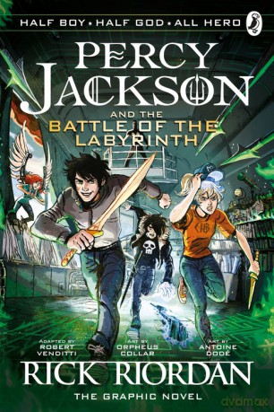 The Battle of the Labyrinth: The Graphic Novel - Rick Riordan [KOMIKS]