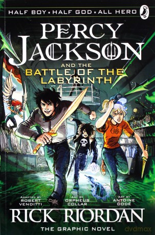 The Battle of the Labyrinth: The Graphic Novel - Rick Riordan [KOMIKS]