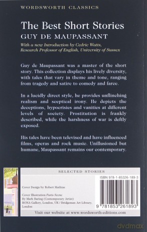 The Best Short Stories - de Guy Maupassant [KSIĄŻKA]