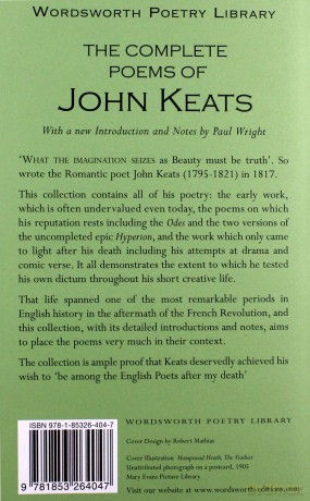 The Complete Poems of John Keats - John Keats [KSIĄŻKA]