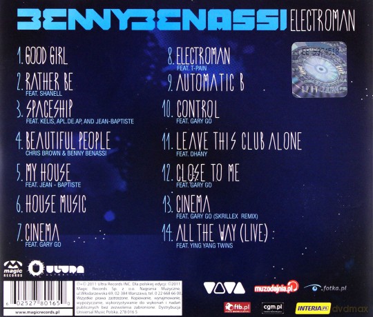 Benassi Benny: Electroman [CD]