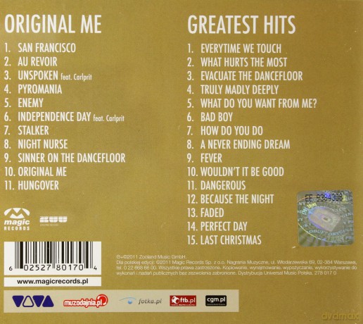 Cascada: Original Me + Greatest Hits [2CD]