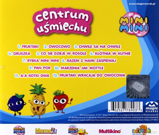 Centrum Uśmiechu: Fruktaki Mini Mini [CD]