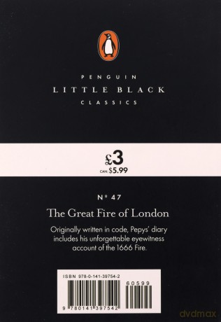 The Great Fire of London - Samuel Pepys [KSIĄŻKA]