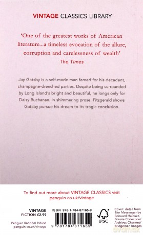 The Great Gatsby - F.Scott Fitzgerald [KSIĄŻKA]