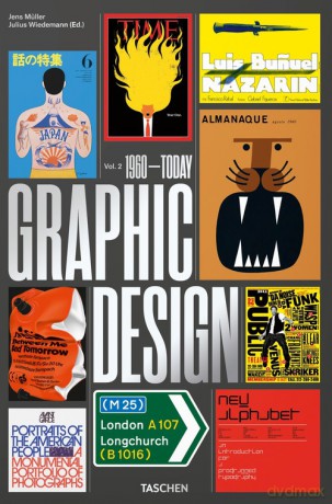 The History of Graphic Design. Vol. 2, 1960-Today - Jens Müller, Julius Wiedemann [KSIĄŻKA]
