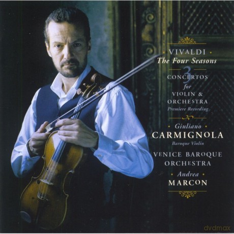 Giuliano Carmignola: Vivaldi: Le Quattro Stagioni And Three Concertos For Violin And Orchestra [CD]
