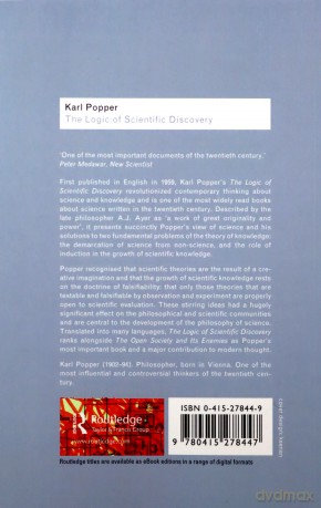 The Logic of Scientific Discovery - Karl Popper [KSIĄŻKA]