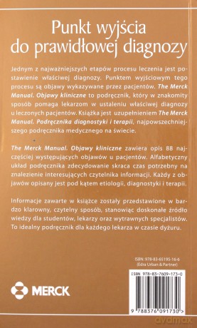 The Merck Manual Objawy kliniczne [KSIĄŻKA]
