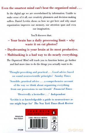 The Organized Mind - Daniel J. Levitin [KSIĄŻKA]