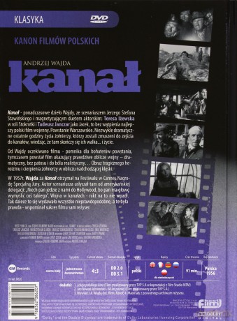 Kanał (Kanon Filmów Polskich: Klasyka) (digibook) [DVD]