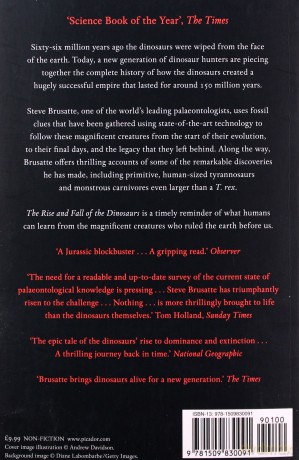 The Rise and Fall of the Dinosaurs - Steve Brusatte [KSIĄŻKA]