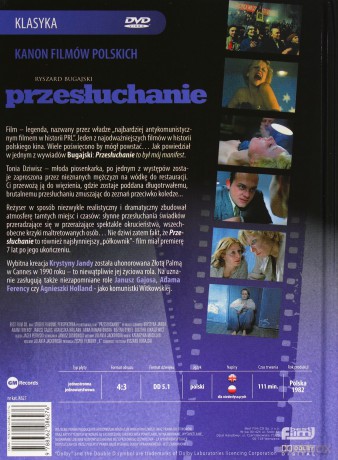 Przesłuchanie (Kanon Filmów Polskich: Klasyka) (booklet) [DVD]