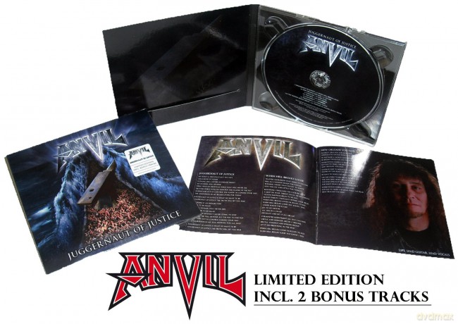 Anvil: Juggernaut Of Justice Limited Edition [CD]