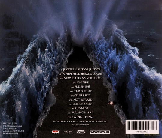 Anvil: Juggernaut Of Justice [CD]