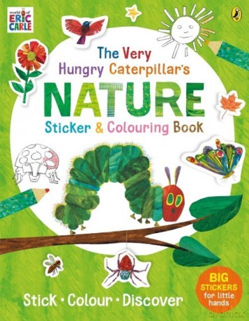 The Very Hungry Caterpillar's Nature Sticker and Colouring Book - Eric Carle [KSIĄŻKA]