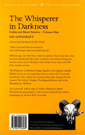The Whisperer in Darkness - H. P. Lovecraft [KSIĄŻKA]