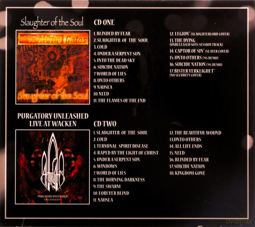 At The Gates: Slaughter Of The Soul/Purgatory Unleashed [2CD]