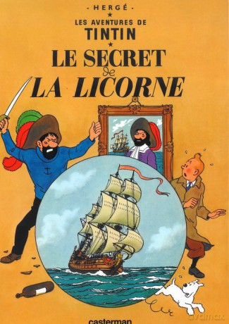 Tintin Le Secret de La Licorne - Herge [KOMIKS]