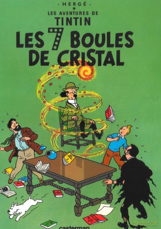 Tintin Les 7 boules de cristal - Herge [KOMIKS]