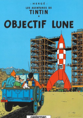 Tintin Objectif Lune - Herge [KOMIKS]