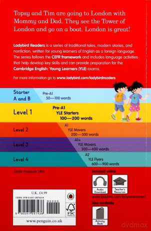 Topsy and Tim Go to London Level 1 [KSIĄŻKA]