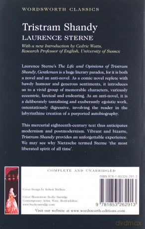 Tristram Shandy - Laurence Sterne [KSIĄŻKA]